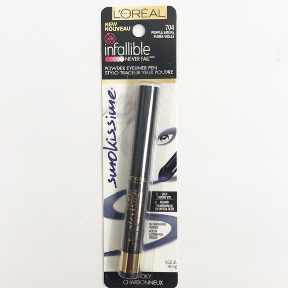 L'Oreal Makeup Loreal Infallible Powder Eyeliner Pen Purple Poshmark